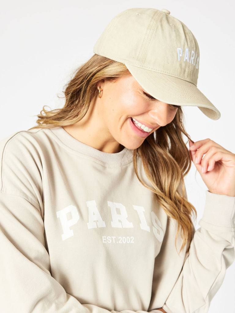Paris Sweatshirt - Stone