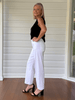 Marine Wide Leg Pant - White