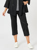 Tribeca Stitch Detail Pant - Black