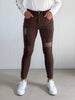 All That Jazz Applique Jean - Chocolate