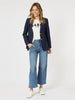 Hudson High Rise Wide Leg Jean - Denim