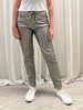 Scuba Wetlook Jogger - Pewter