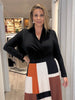 Opera Cross Front Top - Black