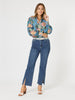 Vintage Rose Floral Print Shirt - Multi
