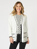 College Cardigan - Ivory