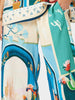 The Tulum Print Wide Leg Pant - Blue/Multi