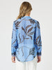 Gordon Smith Peninsula Print Shirt - Blue