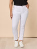 Marvel High Rise Stretch Jean - White RC&CO