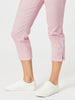 Taylor Print Slim Leg Pant  - Red/White