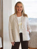 Avenue Faux Suede Jacket - Stone
