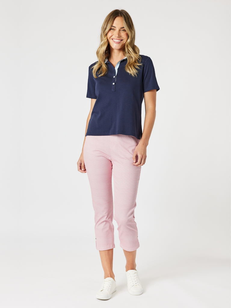 Classic Rib Polo - Navy - RC&CO