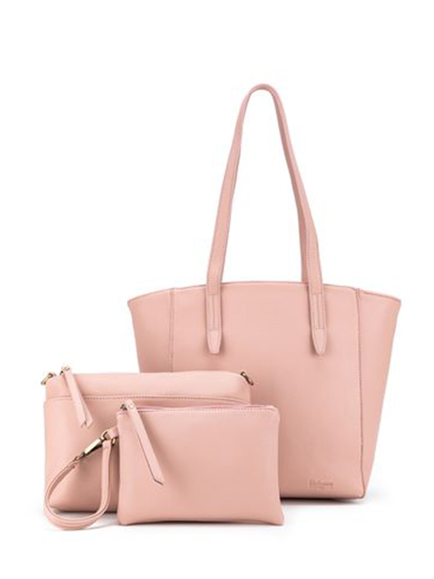 Sabine 3 Piece Handbag Set - Pink