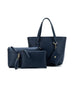 Antoinette 3 Piece Handbag Set - Navy