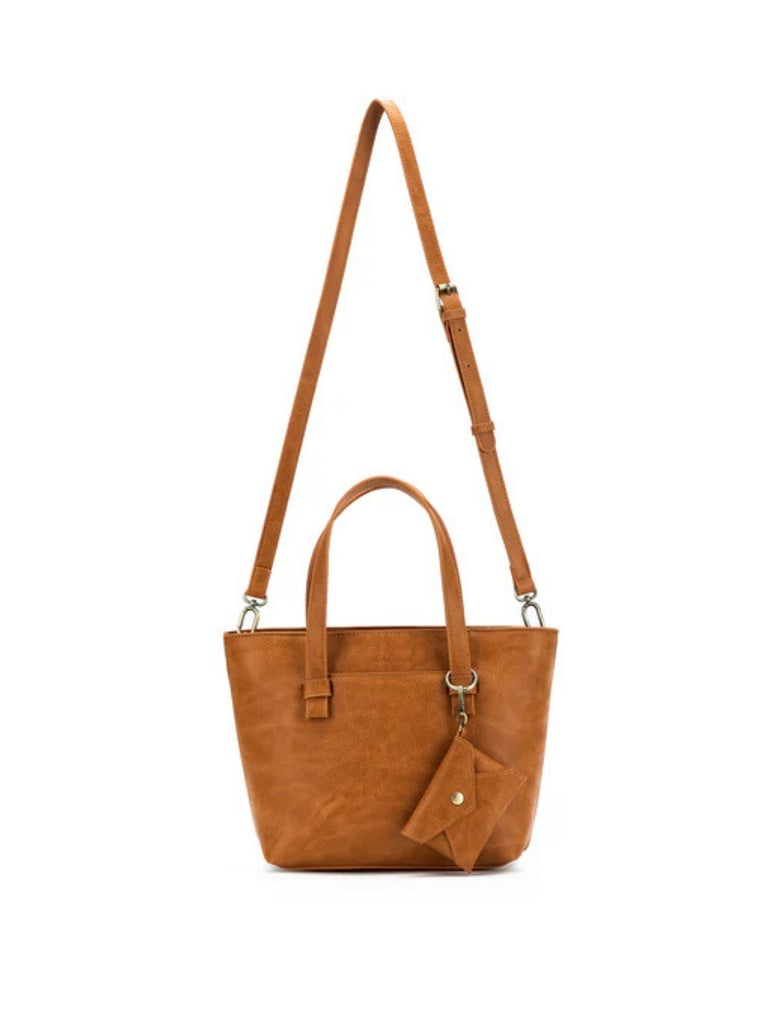 Antoinette 3 Piece Handbag Set - Tan