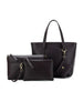 Antoinette 3 Piece Handbag Set - Aubergine
