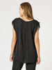 Lux Ruche Top - Black rc&co