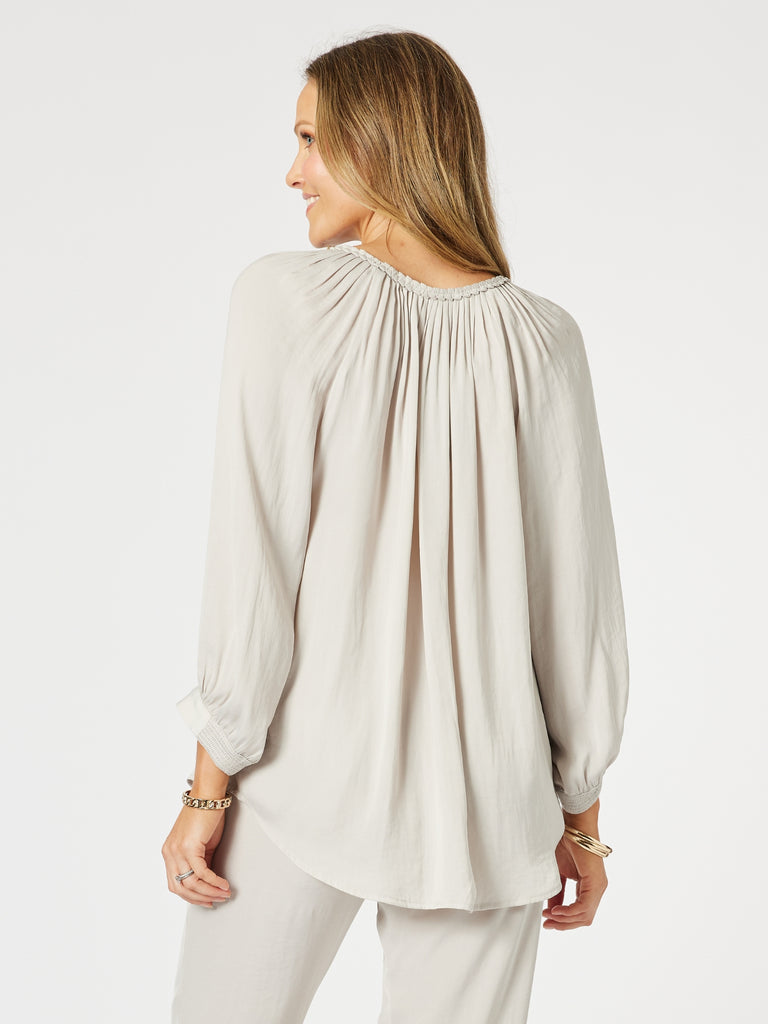 Lux Plait Top - Champagne rc&co