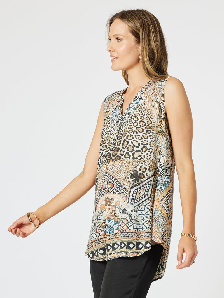 Emerson Animal Print Cami - Animal rc&co