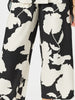 Barcelona Floral Print Wide Leg Pant - Black/Natural rc&co
