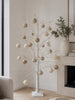 Pre-Lit Decorative Christmas Tree - White