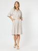 Amore Stripe Dress - Stone - RC & Co
