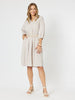 Amore Stripe Dress - Stone - RC & Co