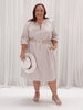 Amore Stripe Dress - Stone - RC & Co