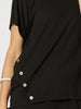 Angle Button Top - Black - RC & Co