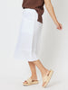 Byron Cotton Skirt - White - RC & Co