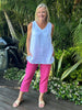 Byron Cotton Tank Top - White - RC & Co