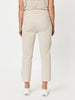 Charlie Cotton Twill Stretch Capri Pant - Natural - RC & Co