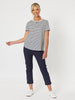 Classic Stripe T-shirt - Navy - RC & Co