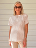 Classic Stripe Tee - Natural - RC & Co
