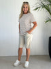 Classic Stripe Tee - Natural - RC & Co