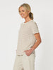 Classic Stripe Tee - Natural - RC & Co