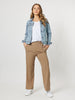 Courtney Ribbed Pant - Toffee - RC & Co