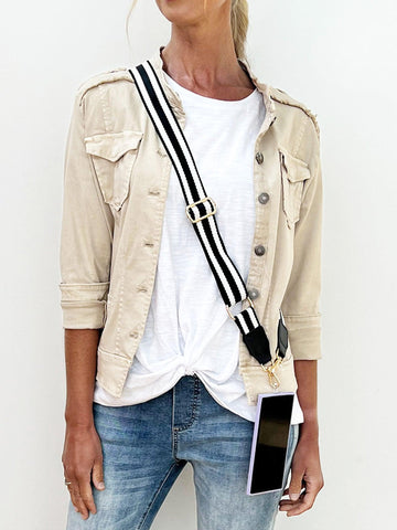 Crossbody Phone Strap - Black - RC & Co