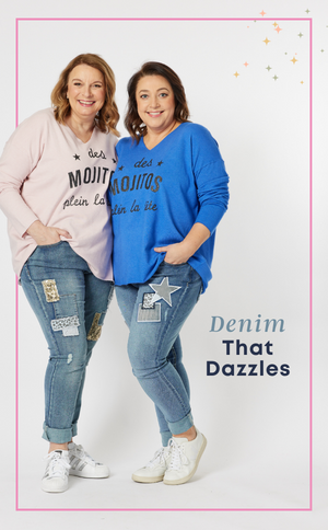 denim jeans that dazzle