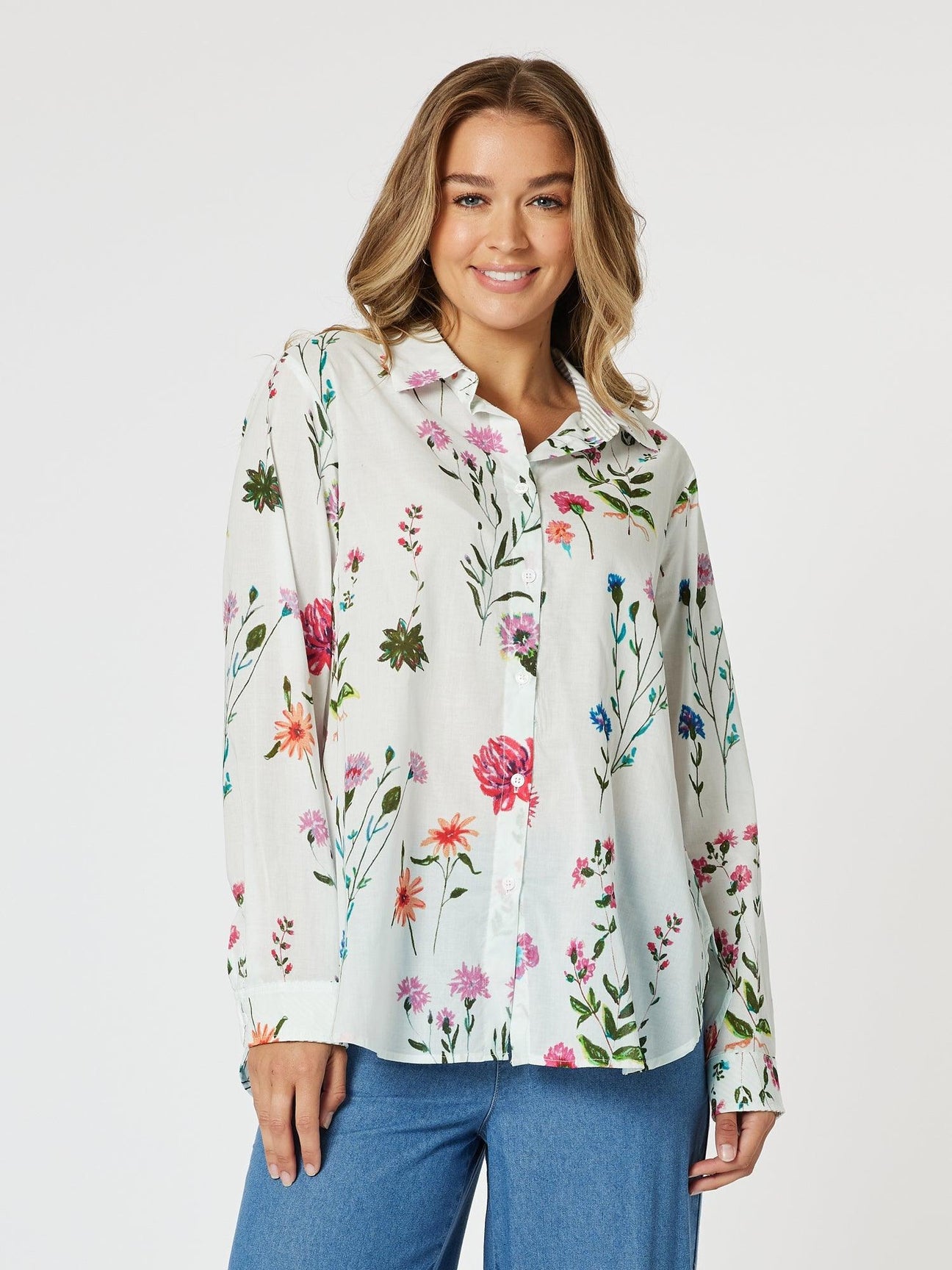 Garden Floral Shirt - Multi - RC & Co