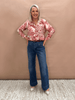 Georgia High Rise Wide Leg Jean - Denim - RC & Co