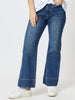 Georgia High Rise Wide Leg Jean - Denim - RC & Co