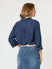 Hailey Chic Shirt - Navy - RC & Co