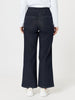 Hudson High Rise Wide Leg Jean - Dark Denim - RC & Co