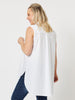 Jordan Sleeveless Shirt - White - RC & Co