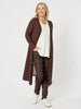 Juli Longline Cardigan - Chocolate - RC & Co