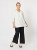 Keely Long Sleeve Top - Ivory - RC & Co