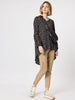 Kimmy Print Top - Black - RC & Co