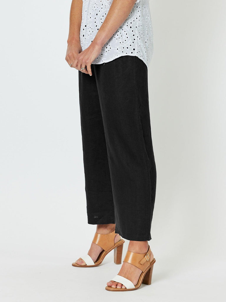 Lara Wide Leg Pant Black