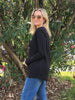 Les Copines Long Sleeve Top - Black - RC & Co