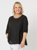 Lily 2 in 1 Top - Black - RC & Co